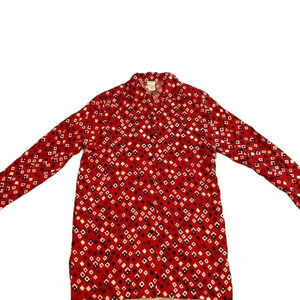 Classics By Jantzen Mens‎ Vintage Medium Button Down Shirt Long Sleeves